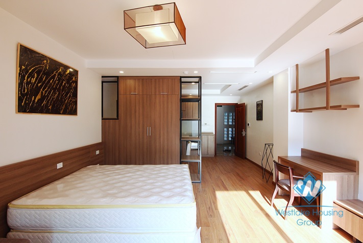 Bright and Brand new studio for rent in Dang Thai Mai, Tay Ho area.